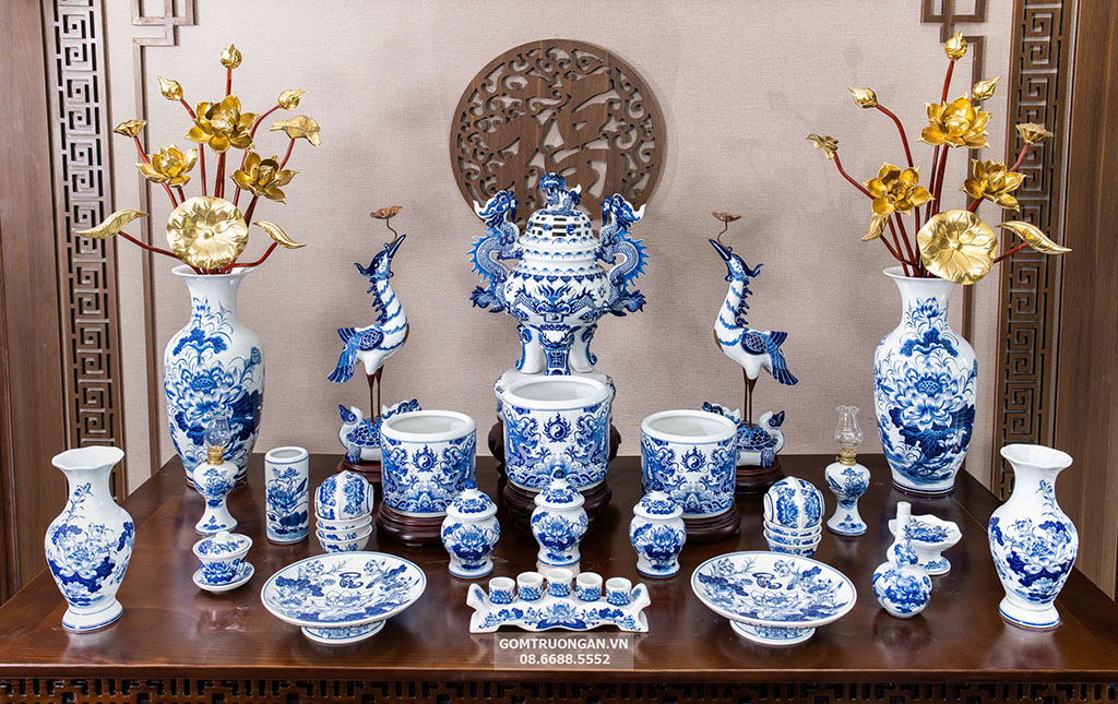 Đặc điểm nổi bật của đồ thờ cúng Bát Tràng