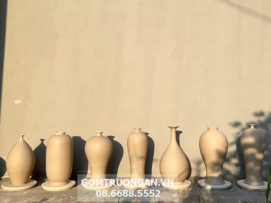 Phơi khô và nung lửa