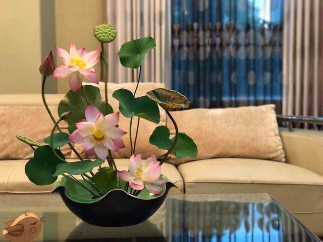 Bát thả hoa ban thần tài đường kính 19cm 3