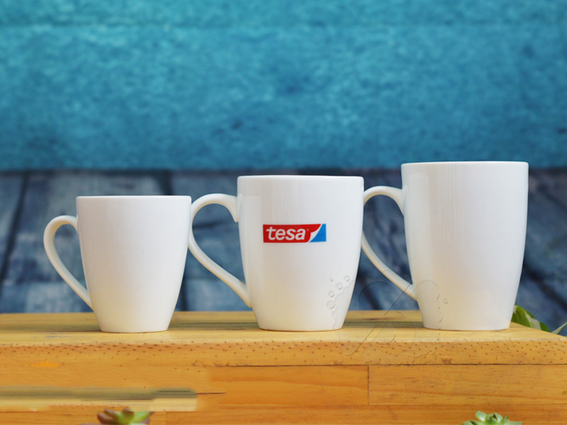 Ly sứ trắng dáng bầu 3 kích cỡ 3