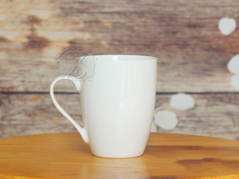 Ly sứ trắng dáng bầu 3 kích cỡ 1