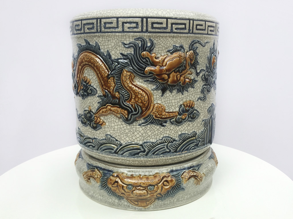 B&aacute;t hương men rạn nổi rồng