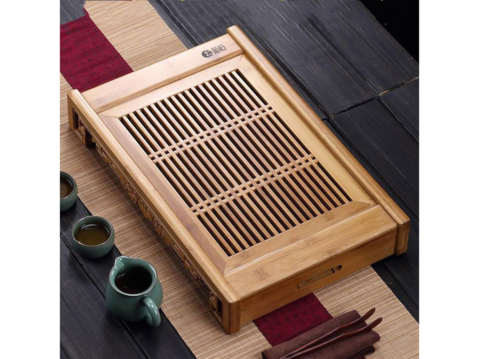 Khay trà tre giả gỗ 661 2
