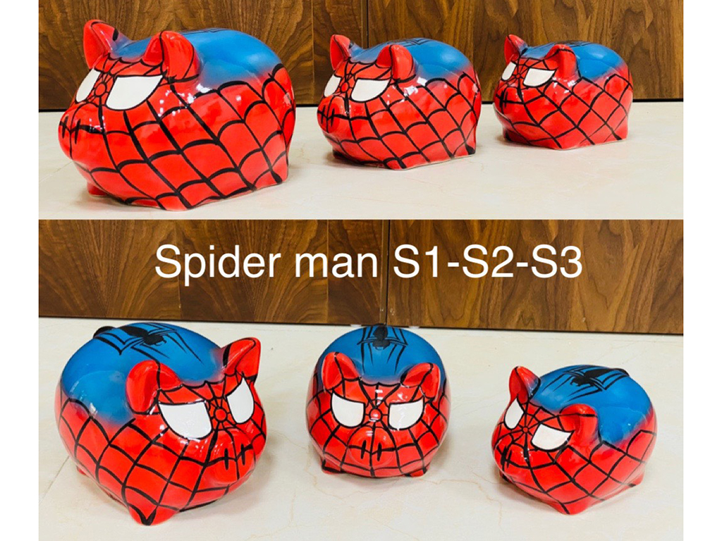 Lợn tiết kiệm Spider Man S1 1