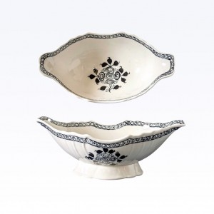 Bát đựng gà cúng vẽ hoa móc