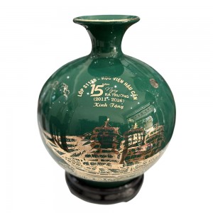 Bình hút lộc Thuận Buồm Xuôi Gió 25cm Học Viện Hậu Cần