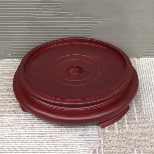 Chân đế gỗ bát hương 1 mặt đường kính 12cm