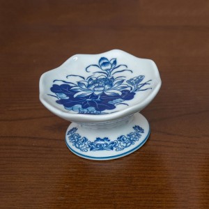 Chân nến men lam Vạn Phúc Trường An S2