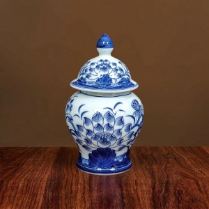 Chóe thờ men xanh ngọc Lộc Phát S1