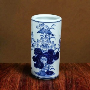 Ống hương men xanh ngọc Lộc Phát S2