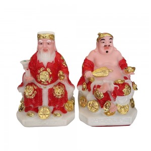 Tượng thần tài thổ địa màu đỏ 20